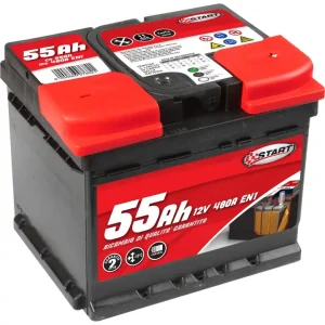 Occasione Batteria auto 55ah 12v 480a polo positivo destro cassetta l1